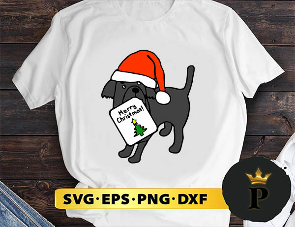 Dog Merry Christmas SVG, Merry Christmas SVG, Xmas SVG PNG DXF EPS