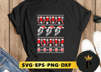 El Leon Ugly Christmas SVG, Merry Christmas SVG, Xmas SVG PNG DXF EPS