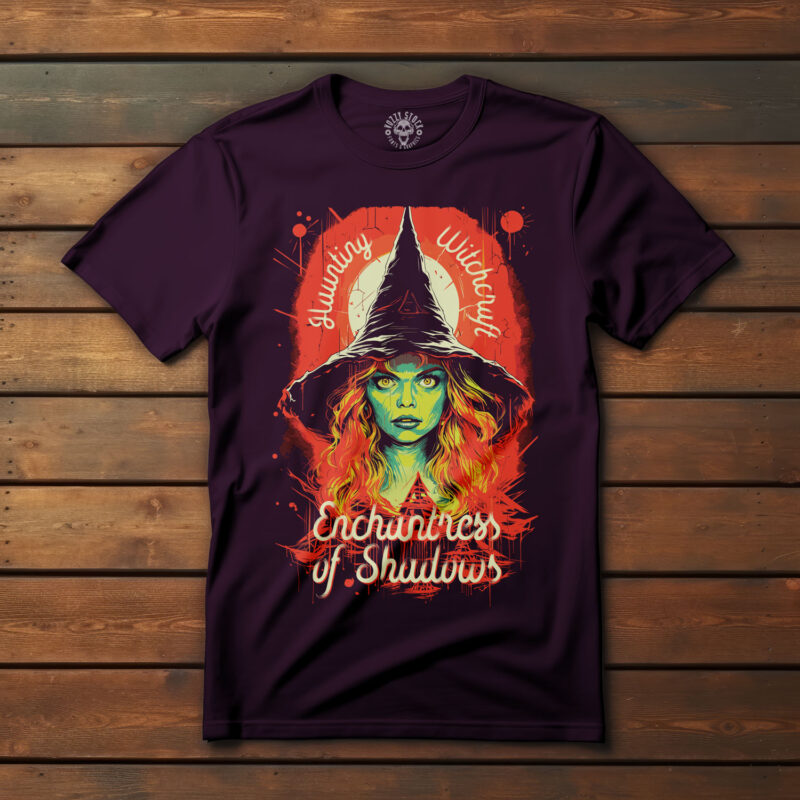 80s Horror Movie Poster-Inspired T-Shirt Design