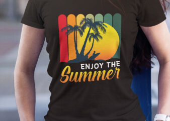 Enjoy the Summer | cool t shirt | Colorful artwork