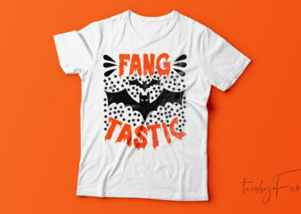 Fang Tastic | T-shirt design for sale