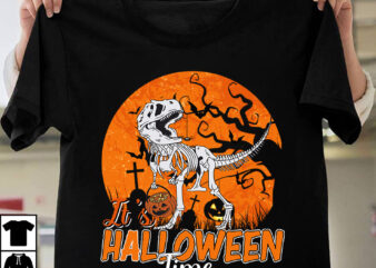 Halloween Time T-shirt Design, Halloween SVG T-shirt Design Bundle ,MEGA HALLOWEEN BUNDLE 2, 130 Designs, Heather Roberts Art Bundle, Halloween svg, Fall svg, Thanksgiving svg, Cut Files Cricut, Silhouette MEGA