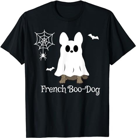 French Bulldog Halloween French Boo-Dog Dog Gift Tee T-Shirt png file