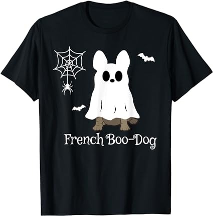 French bulldog halloween french boo-dog dog gift tee t-shirt png file French bulldog halloween french boo-dog dog gift tee t-shirt png file
