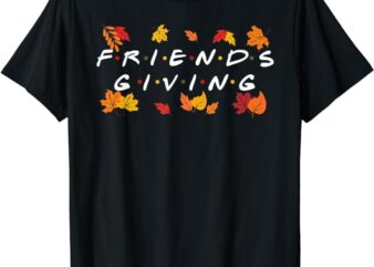 Friendsgiving Fall Autumn Friends & Family Thanksgiving T-Shirt