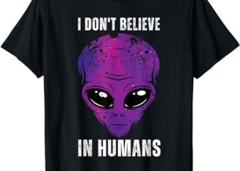 Funny Alien Face Halloween Costume T-Shirt PNG File