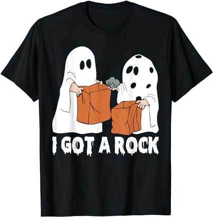 Funny boo ghost scary i got a rock halloween t-shirt png file