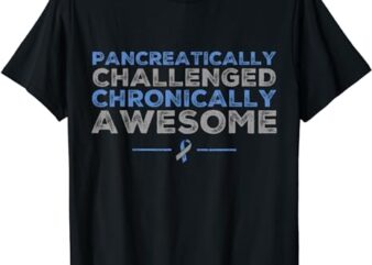 Funny Diabetes Awareness – T1D T2D Diabetic Pancreas T-Shirt