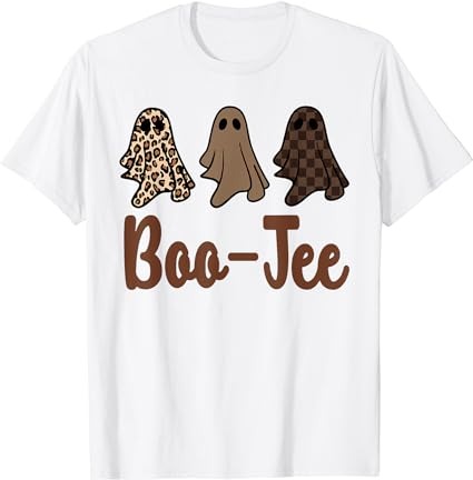 Funny fall halloween ghost boujee boo-jee spooky season cute t-shirt png file