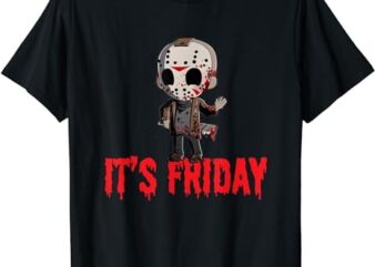 Funny Friday 13th Funny Halloween Horror T-Shirt png file