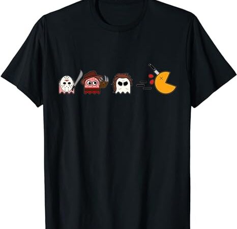 Funny ghosts parody halloween gamer 80’s horror movies t-shirt png file Funny ghosts parody halloween gamer 80’s horror movies t-shirt png file