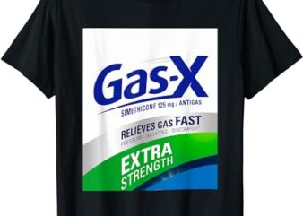 Funny Nurse Pharmacy Halloween Costume Gas-x Extra Strength T-Shirt