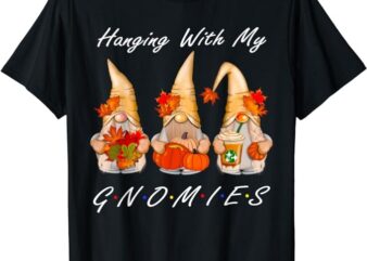 Funny Thanksgiving Shirts for Women Gnome – Gnomies Lover T-Shirt