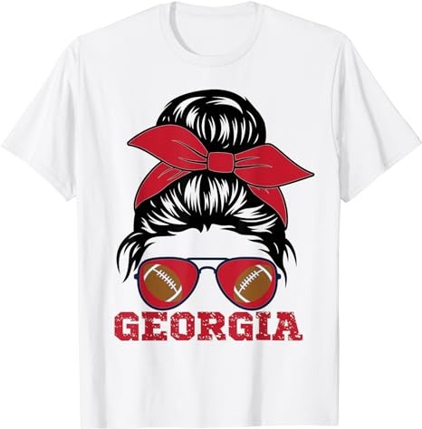 Georgia state Georgia Flag GA Game Womens Mens Kids Georgia T-Shirt