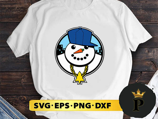 Ghetto snowman christmas svg, merry christmas svg, xmas svg png dxf eps t shirt design template