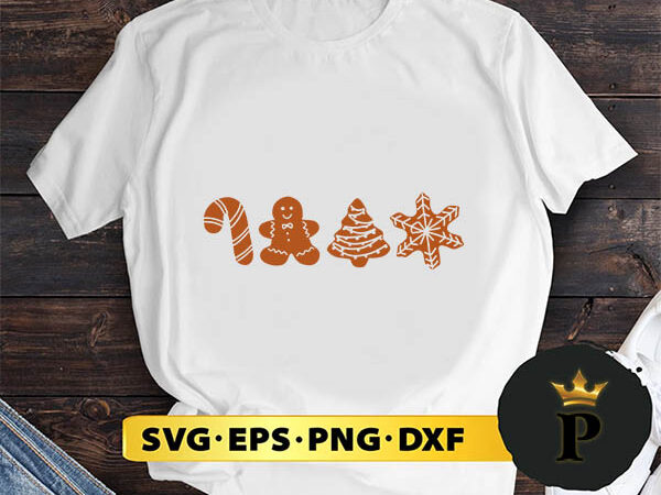 Gingerbread christmas ribbon svg, merry christmas svg, xmas svg png dxf eps t shirt design template