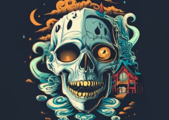 Gonzalez rayba vector t-shirt design, Hollow Face for man Ghost halloween, conceptual art PNG File