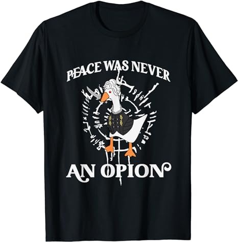 Goose Astarion Peace was an Never Option T-Shirt png file