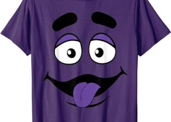 Grimace Face Funny Halloween T-Shirt