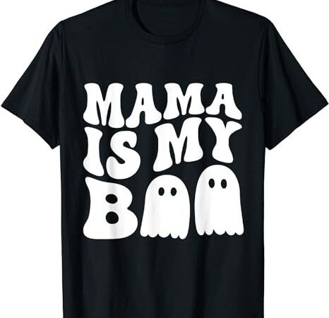 Groovy mama is my boo halloween toddler boys girls kids t-shirt png file Groovy mama is my boo halloween toddler boys girls kids t-shirt png file