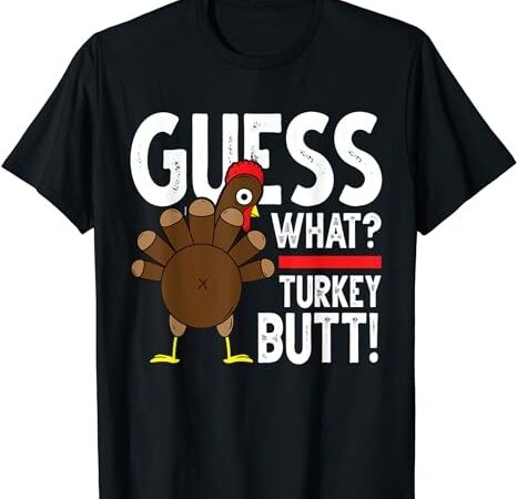 Guess turkey pilgrim funny thanksgiving girls women boys t-shirt