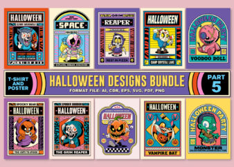 HALLOWEEN DESIGNS BUNDLE part 5