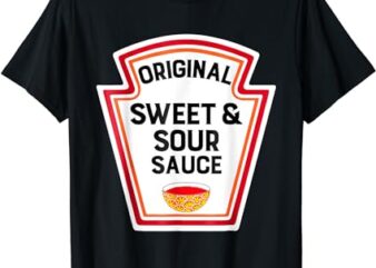 Halloween Costume Sweet And Sour Sauce T-Shirt