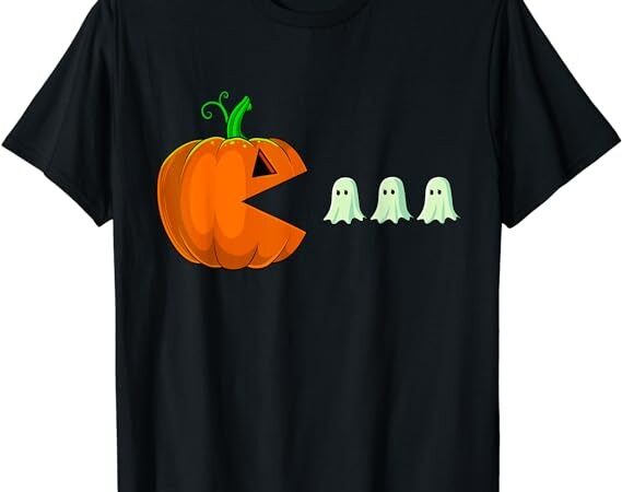 Halloween pumpkin funny ghosts boys kids women men t-shirt png file