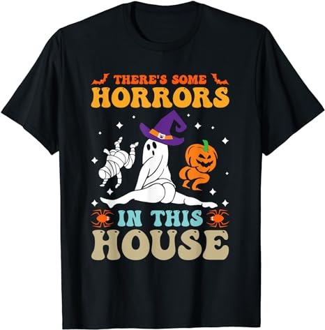 Halloween Some Horrors In This House Funny Costume Women T-Shirt PNG File