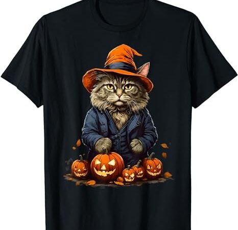 Halloween cats, funny cat halloween t-shirt png file