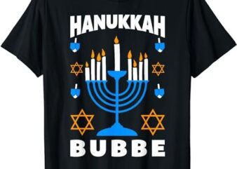 Hanukkah Bubbe Grandma Jewish Festival Chanukah Latke Hanuka T-Shirt