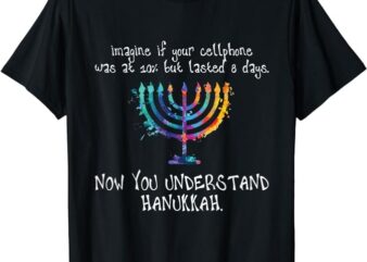 Hanukkah Chanukah – Cellphone Meme – Funny Jewish Gifts T-Shirt