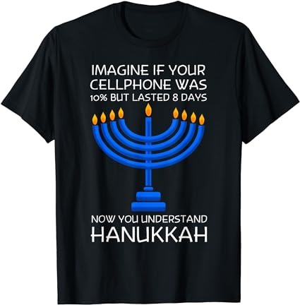 Hanukkah festival of lights latke hanuka jewish chanukah t-shirt