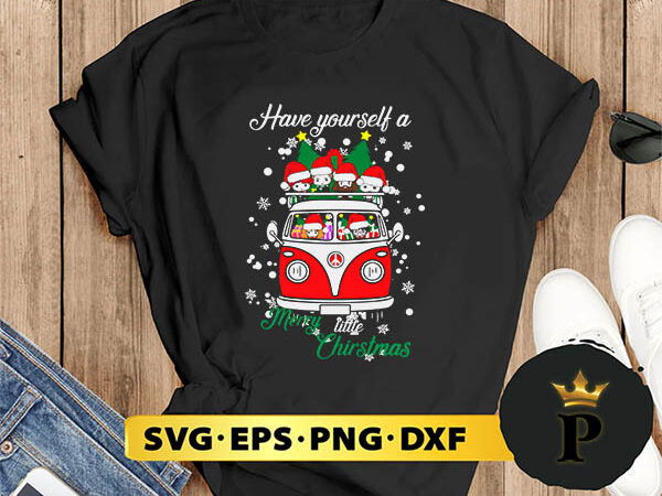 Harry potter christmas van car svg, merry christmas svg, xmas svg png dxf eps graphic t shirt