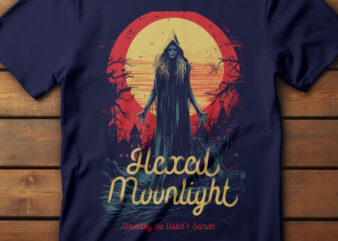 80s Horror Movie Poster-Inspired T-Shirt Design