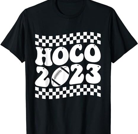 Hoco 2023 homecoming funny football game day school reunion t-shirt png file