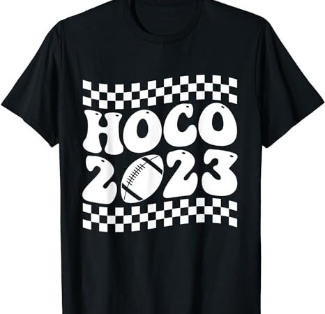Hoco 2023 homecoming funny football game day school reunion t-shirt png file Hoco 2023 homecoming funny football game day school reunion t-shirt png file