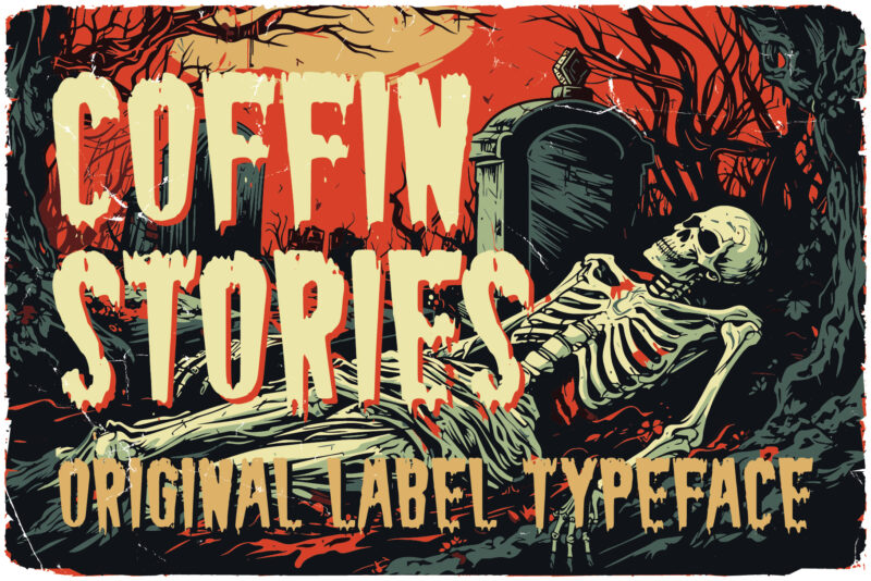 Vintage Horror Fonts&Posters Bundle