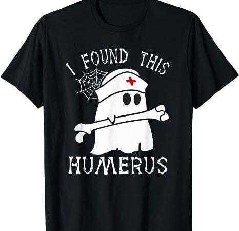 I found this humerus funny ghost nurse halloween t-shirt png file
