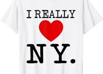 I really heart love ny love new york T-Shirt