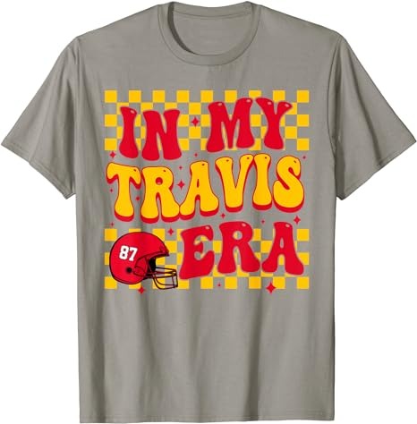 In My Travis Era Retro Groovy Retro for Men Women T-Shirt PNG File