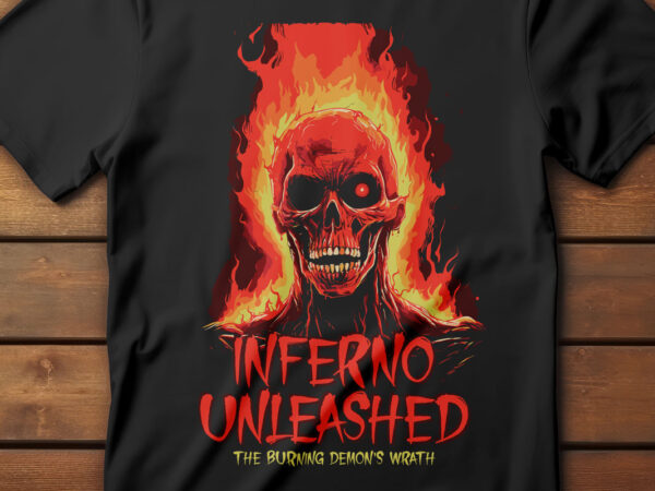 80s horror movie poster-inspired t-shirt design