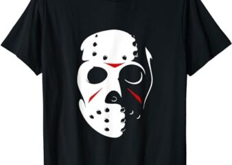 Jason Hockey Mask Halloween Shirt Friday 13TH T-Shirt png file