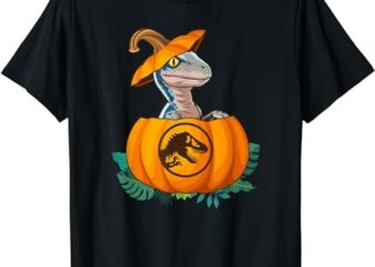 Jurassic World Halloween Dinosaur Pumpkin Logo T-Shirt PNG File