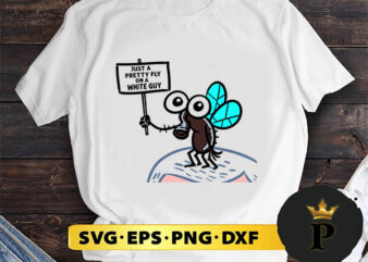 Just A pretty Fly On A White Guy SVG, Merry Christmas SVG, Xmas SVG PNG DXF EPS vector clipart