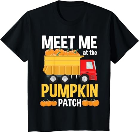 Kids thanksgiving shirt boys kids toddlers truck pumpkin patch t-shirt png file