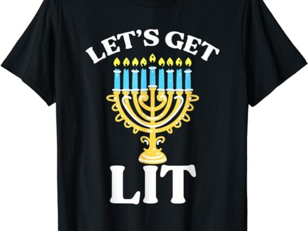 Love and light hanukkah shirt jew menorah jewish chanukah t-shirt png file