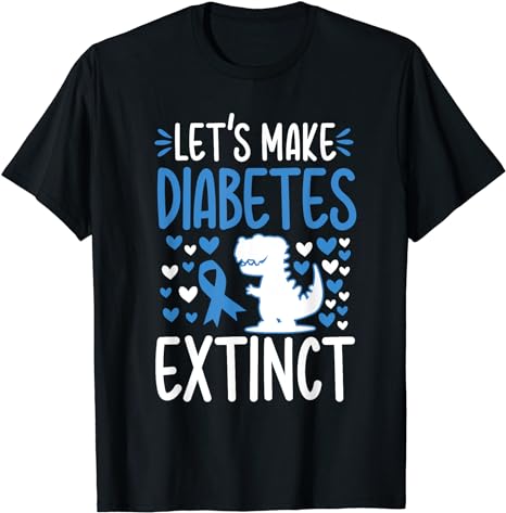 Let’s Make Diabetes Awareness November Type T1D T2D Diabetic T-Shirt