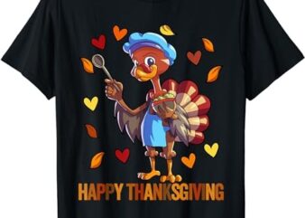 Lunch Lady Thanksgiving Shirt Turkey Holiday Turkey T-Shirt