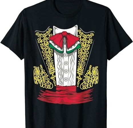 Mariachi charro mexican costume for dia de los muertos t-shirt png file Mariachi charro mexican costume for dia de los muertos t-shirt png file